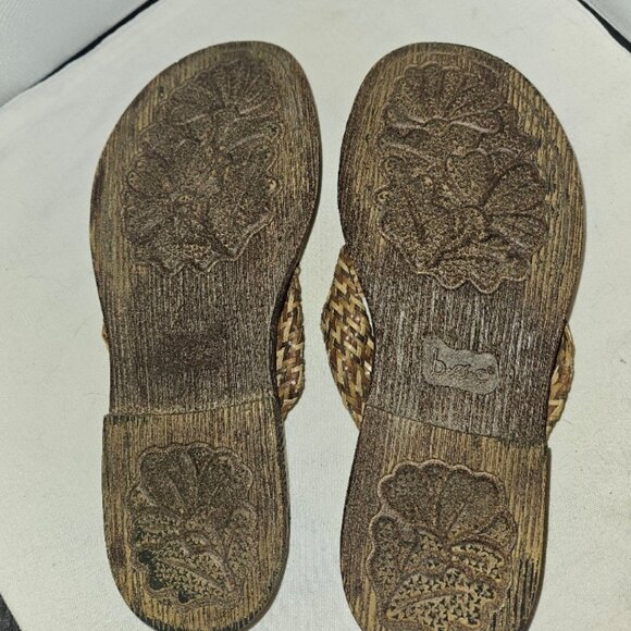 BOC Born Concept Thong Sandals Faux Leather Women’s 8M - Picture 4 of 5